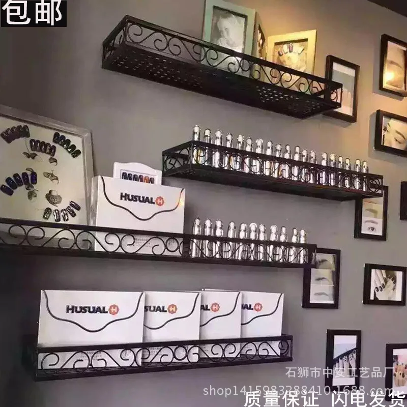 Nail Rack, Nail Polish GelRack, Cosmetic StorageRack, Hair Salon WallRack, DisplayRack, Wall-Mounted Perfume StoragRack
Nail Rack, Nail Polish GelRack, Cosmetic StorageRack, Hair Salon WallRack, DisplayRack, Wall-Mounted Perfume StoragRack