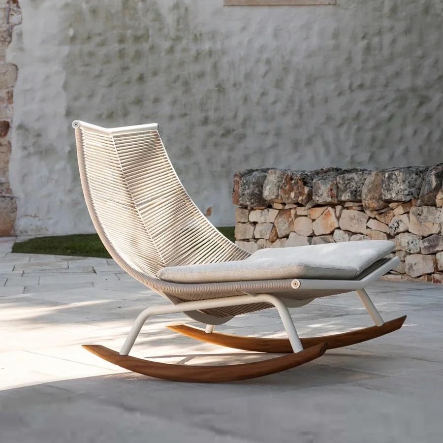 Modern Comfortable Waterproof Outdoor Rocking Rattan Garden Chairs for Summer Leisure
Modern Comfortable Waterproof Outdoor Rocking Rattan Garden Chairs for Summer Leisure