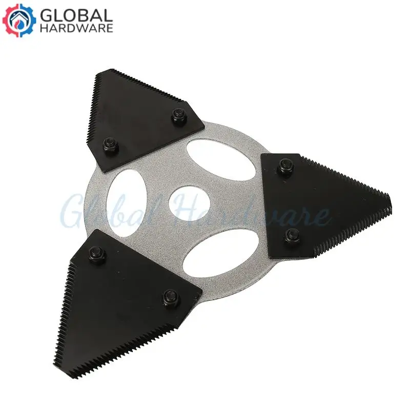 New Double-Sided Thickened Brush Cutter Blade – Quenching Treatment Serrated Triangular Lawn Mower Blade for Garden Maintenance
New Double-Sided Thickened Brush Cutter Blade – Quenching Treatment Serrated Triangular Lawn Mower Blade for Garden Maintenance