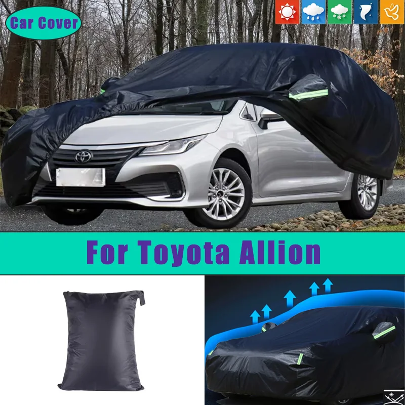 Car Full Outer Covers Outdoor Waterproof Dustproof Sun Rain Snow Protection Exterior Car Accessories For Toyota Allion
Car Full Outer Covers Outdoor Waterproof Dustproof Sun Rain Snow Protection Exterior Car Accessories For Toyota Allion