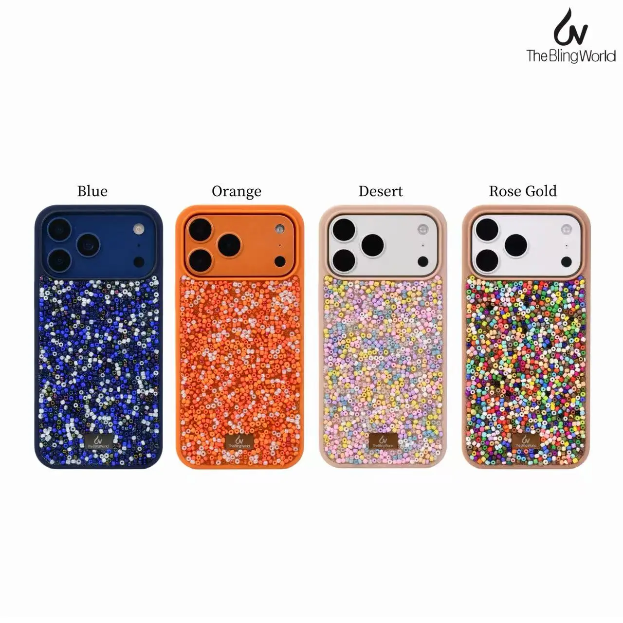 The Bling World Handmade Colorful Beaded Phone Case For IPhone 17 16 15 14 Plus Pro Max Luxury Boho Beads Protective Shell Cover
The Bling World Handmade Colorful Beaded Phone Case For IPhone 17 16 15 14 Plus Pro Max Luxury Boho Beads Protective Shell Cover