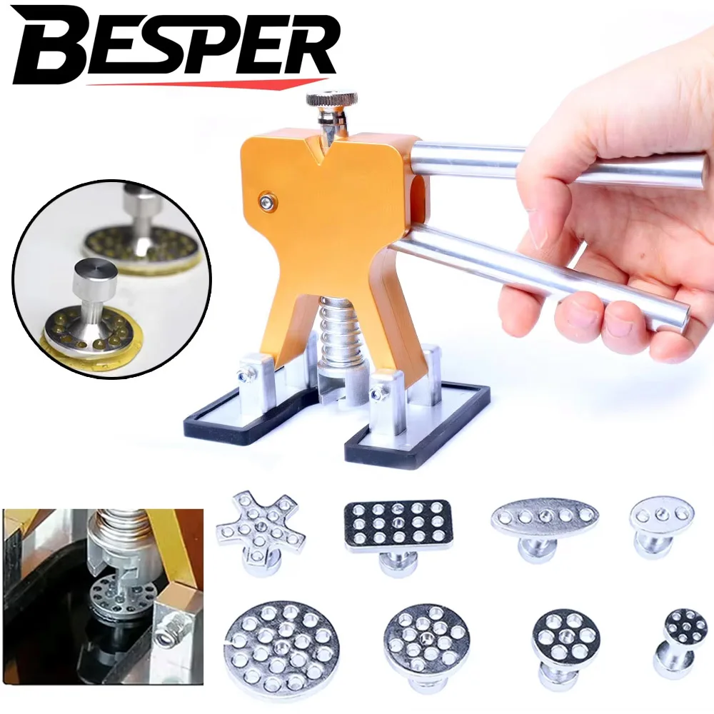 Car Body Paintless Dent Puller Aluminum Alloy Tabs Tools Kit for Easy DIY Dent Remov Door Dings, Hail Damage Auto Dent Remover
Car Body Paintless Dent Puller Aluminum Alloy Tabs Tools Kit for Easy DIY Dent Remov Door Dings, Hail Damage Auto Dent Remover