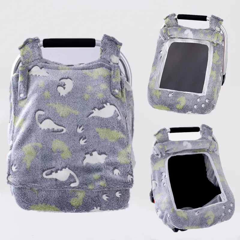 Winter Windproof Warm Flannel Baby Safety Car Cover Soft Carseat Canopy with Mesh Netting Window Stroller Sunshade
Winter Windproof Warm Flannel Baby Safety Car Cover Soft Carseat Canopy with Mesh Netting Window Stroller Sunshade