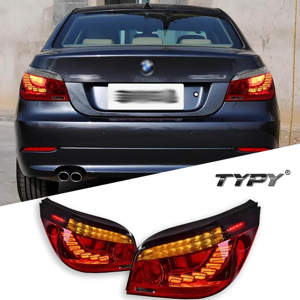 TYPY Car For BMW 5 Series E60 Taillight 2003-2009 Upgrade Modified to New DRL Dynamic Turn Signal LED Taillight Auto Accessories
TYPY Car For BMW 5 Series E60 Taillight 2003-2009 Upgrade Modified to New DRL Dynamic Turn Signal LED Taillight Auto Accessories