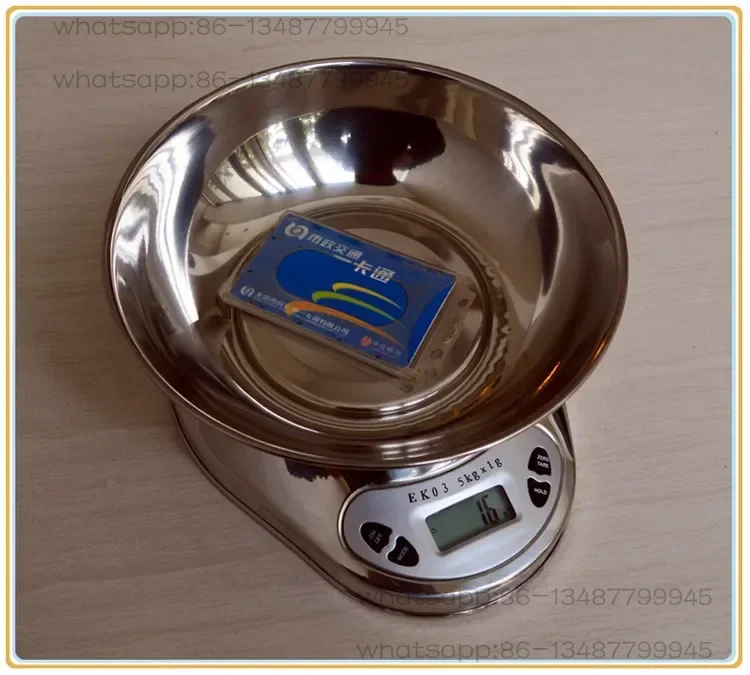 Precision stainless steel kitchen electronic scale, baking Chinese medicine, peeling, weighing, and weighing food, tray
Precision stainless steel kitchen electronic scale, baking Chinese medicine, peeling, weighing, and weighing food, tray