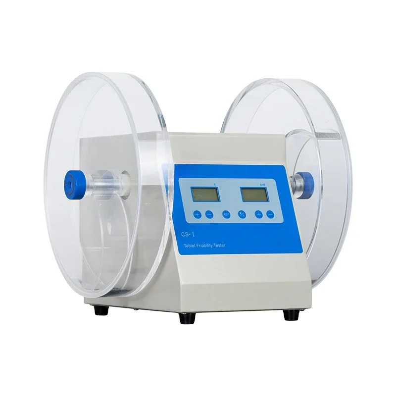 Rotation speed 25rpm small chemical tablet friability tester apparatus for lab
Rotation speed 25rpm small chemical tablet friability tester apparatus for lab