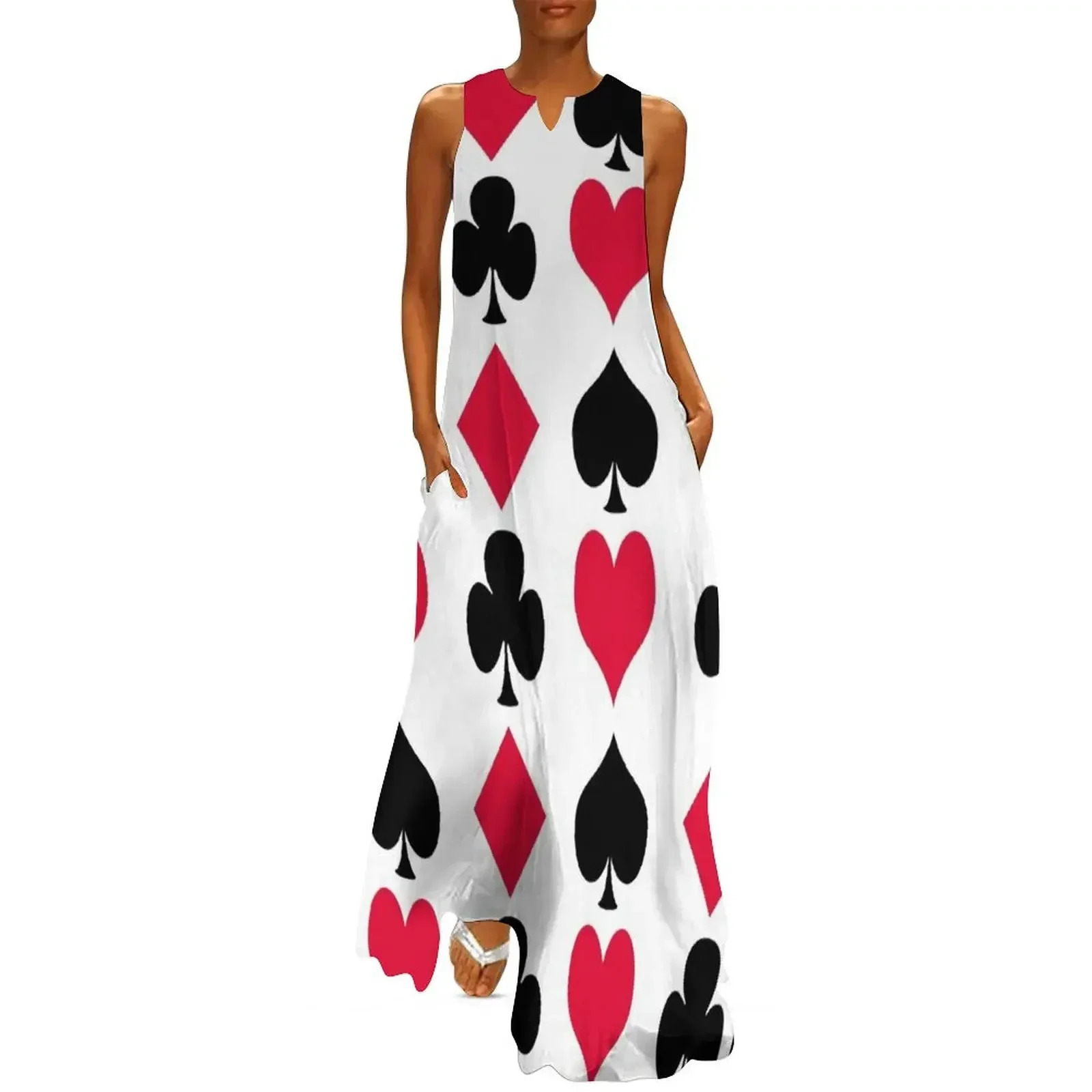 Playing Card Suits Long Dress summer woman dress 2025 elegant guest wedding dress long sleeve
Playing Card Suits Long Dress summer woman dress 2025 elegant guest wedding dress long sleeve