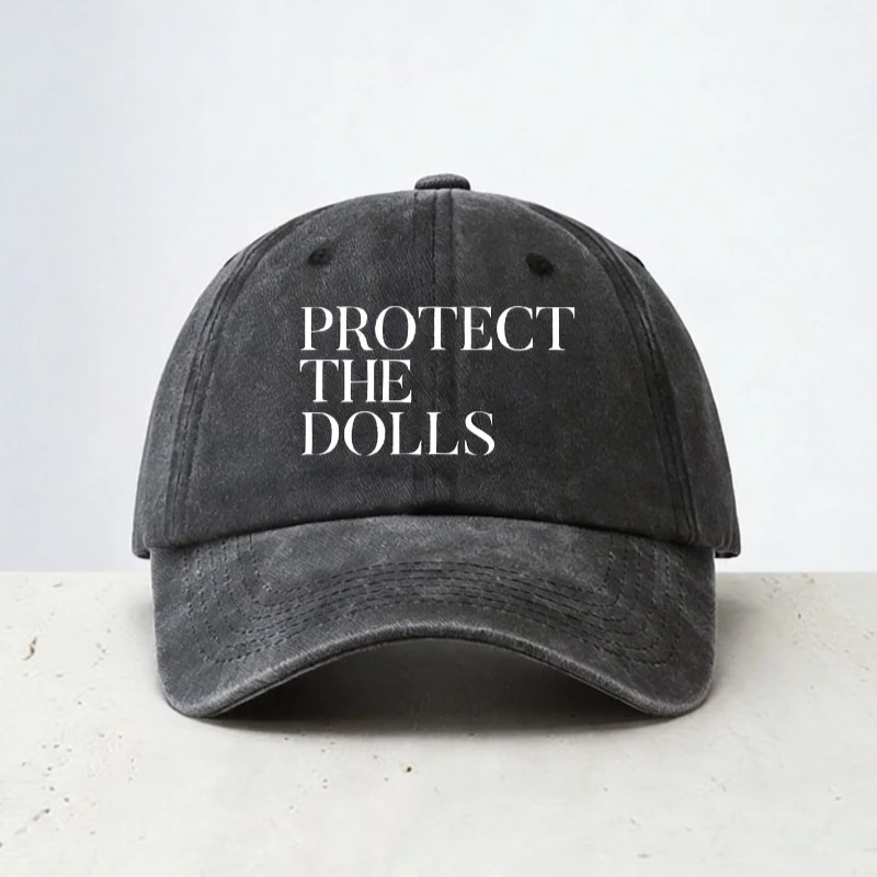 Protect The Dolls Print Baseball Caps fashion Retro Casual Style Distressed cowboy hat Fashion summer Beach Women sunbonnet Cap
Protect The Dolls Print Baseball Caps fashion Retro Casual Style Distressed cowboy hat Fashion summer Beach Women sunbonnet Cap