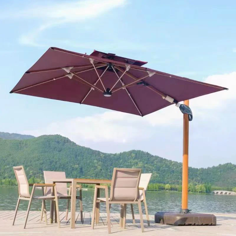 Hot Sale Courtyard Garden Parasols Large Roman Umbrella Terrace Double-Side Outdoor Roman Umbrellas
Hot Sale Courtyard Garden Parasols Large Roman Umbrella Terrace Double-Side Outdoor Roman Umbrellas