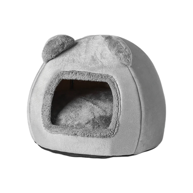 1 Piece Pet Removable And Washable Kennel Pet Winter Sleeping Bed Cartoon Cute Kennel Gray
1 Piece Pet Removable And Washable Kennel Pet Winter Sleeping Bed Cartoon Cute Kennel Gray