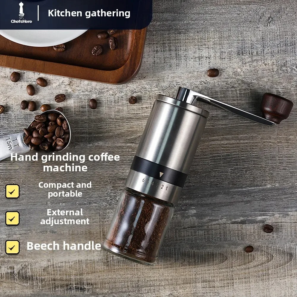 Custom Portable Stainless Steel Ceramic Hand Grinding Coffee Bean Grinder Bean Grinder Mill
Custom Portable Stainless Steel Ceramic Hand Grinding Coffee Bean Grinder Bean Grinder Mill