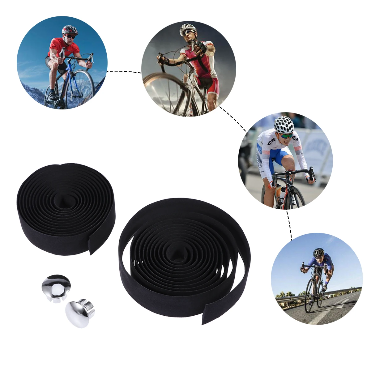 Non-slip Belt Tape Cycling Bicycle Handlebar Breathable Wraps Bike Protection Grip for Handlebars
Non-slip Belt Tape Cycling Bicycle Handlebar Breathable Wraps Bike Protection Grip for Handlebars