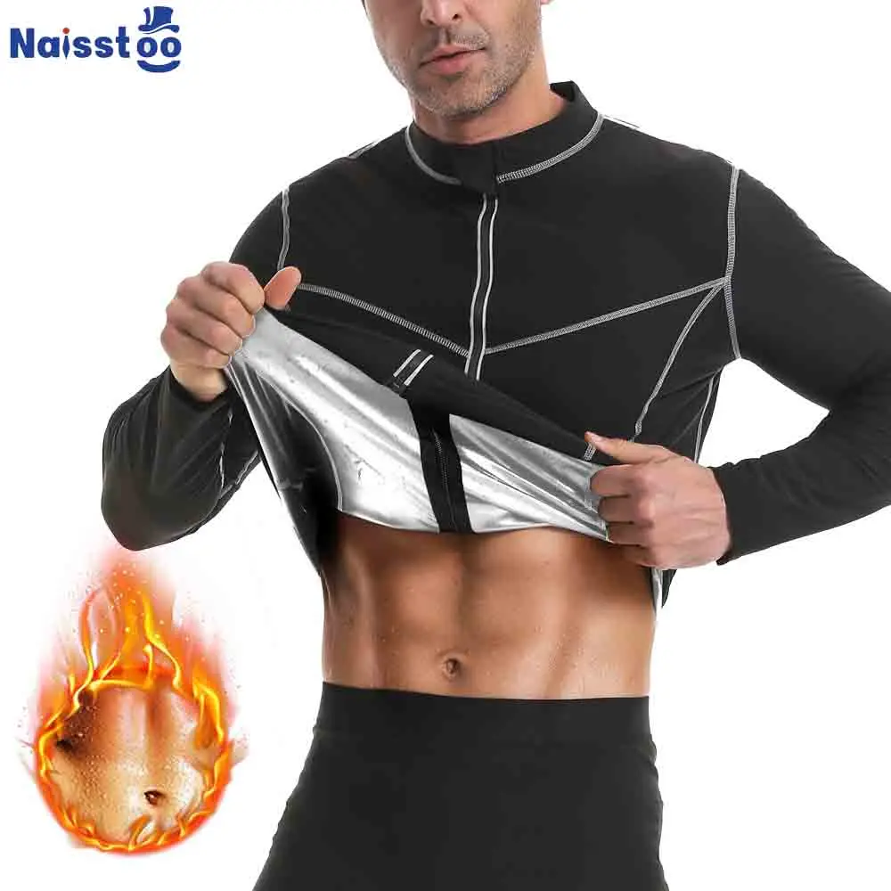 Спортивные костюмы для мужчин для похудения, фитнеса, похудения, сауны, сжигания жира, с длинными рукавами, сорочка с теплоотводом
Спортивные костюмы для мужчин для похудения, фитнеса, похудения, сауны, сжигания жира, с длинными рукавами, сорочка с теплоотводом