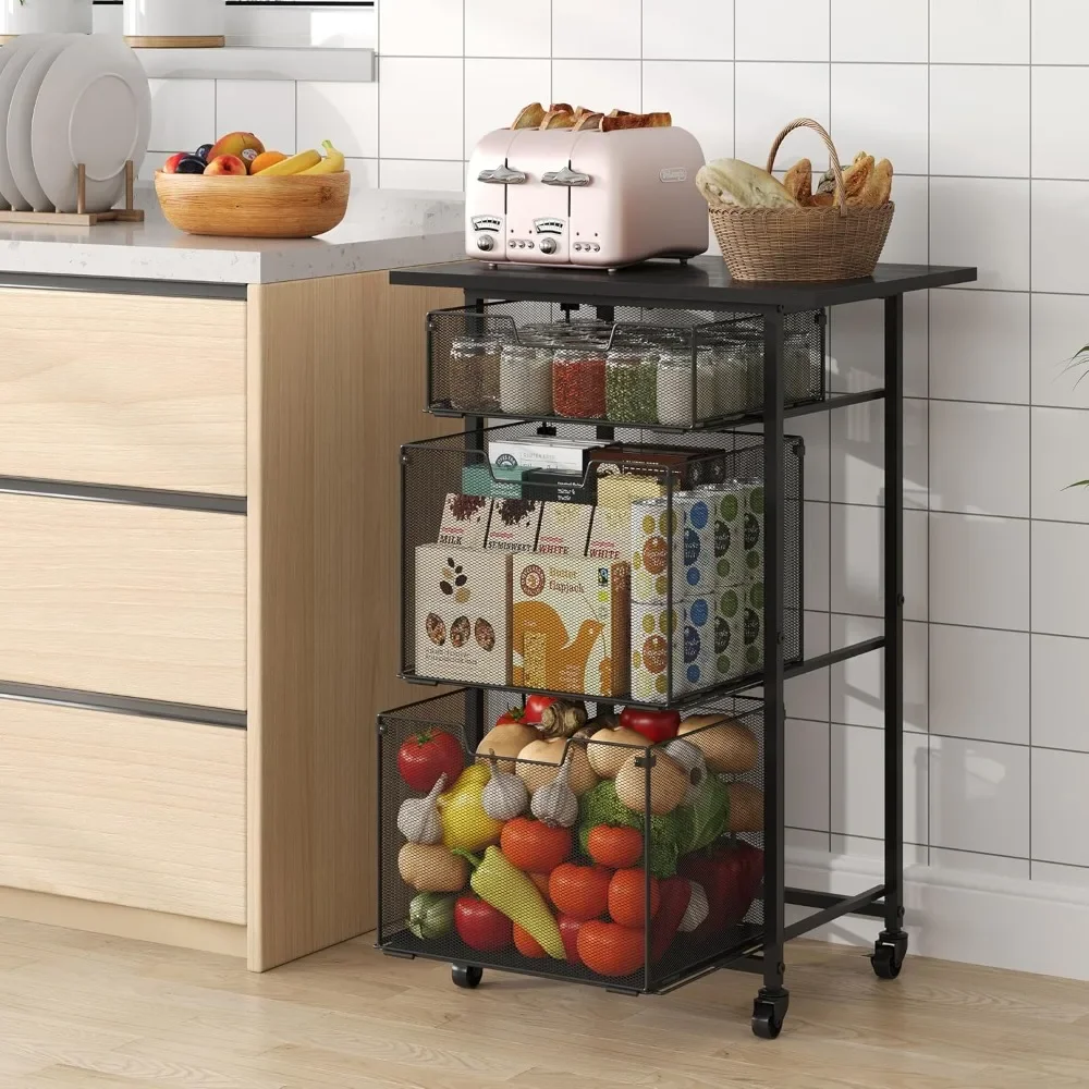 Rolling Kitchen Microwave Cart with Drawer, 4-Tier Microwave Stand Utility Cart with Lockable Wheels, Racks & Holders
Rolling Kitchen Microwave Cart with Drawer, 4-Tier Microwave Stand Utility Cart with Lockable Wheels, Racks & Holders