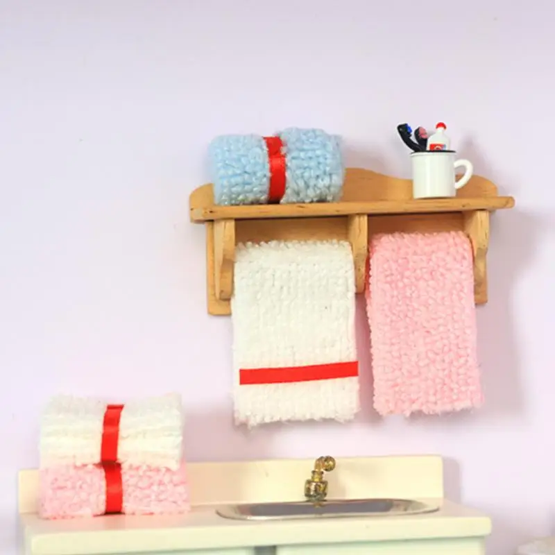 Новый набор: 12-дюймовая подставка для полотенец для кукольного домика, аксессуары для кукол, модель для сцены, игрушки, мини-полка для косметики, миниатюрная деревянная мебель, набор для ванной комнаты.
Новый набор: 12-дюймовая подставка для полотенец для кукольного домика, аксессуары для кукол, модель для сцены, игрушки, мини-полка для косметики, миниатюрная деревянная мебель, набор для ванной комнаты.
