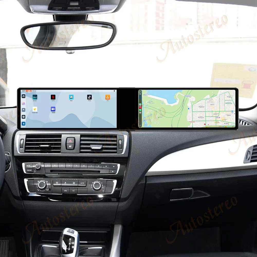2400*900 Android 13 Multimedia Display Screen 12.3 Inch Wireless CarPlay For BMW 1 Series 2013-2017 NBT Android Auto GPS Navi
2400*900 Android 13 Multimedia Display Screen 12.3 Inch Wireless CarPlay For BMW 1 Series 2013-2017 NBT Android Auto GPS Navi