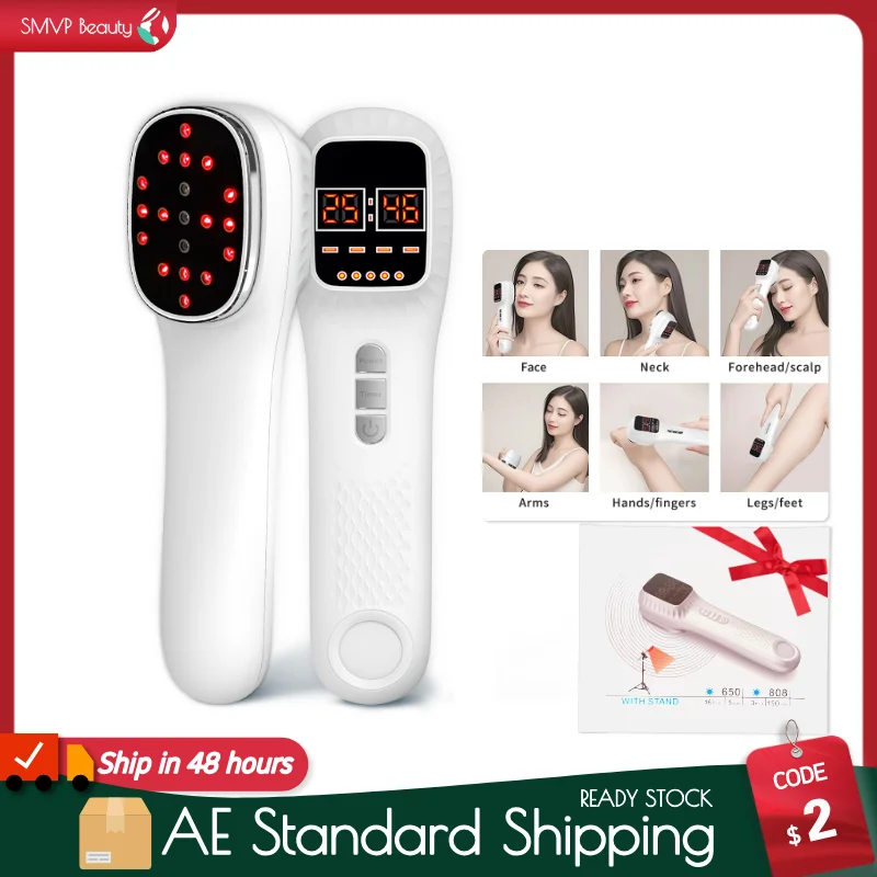 Recahrgeable Red Light Beauty Device 15/30/45/60Mins Timer 650nm&808nm Infrared Lamp with Remote Control Infrared Light Home
Recahrgeable Red Light Beauty Device 15/30/45/60Mins Timer 650nm&808nm Infrared Lamp with Remote Control Infrared Light Home