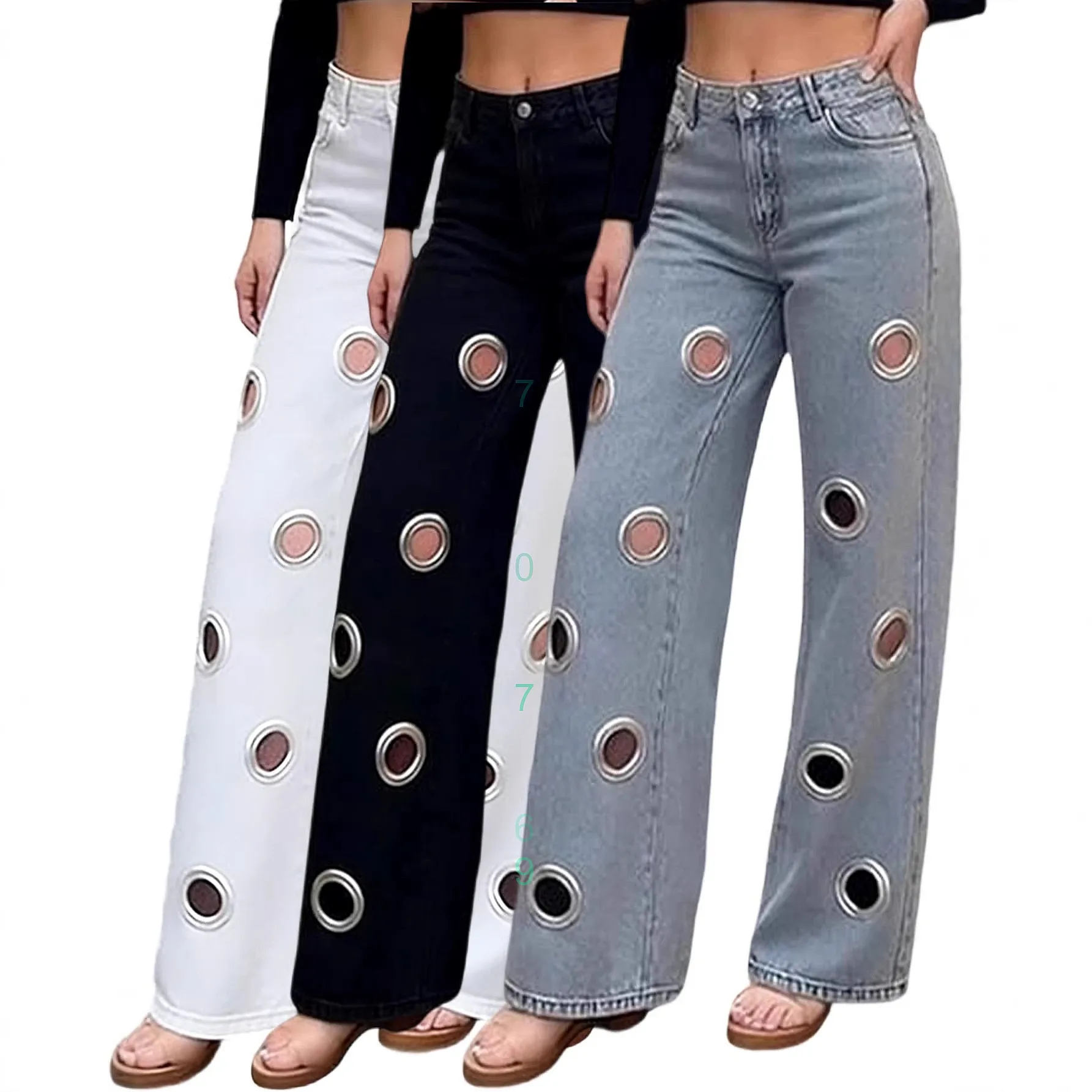 Denim Jeans Women Straight Leg Jeans Spring Summer Fashion Loose Denim Pants
Denim Jeans Women Straight Leg Jeans Spring Summer Fashion Loose Denim Pants