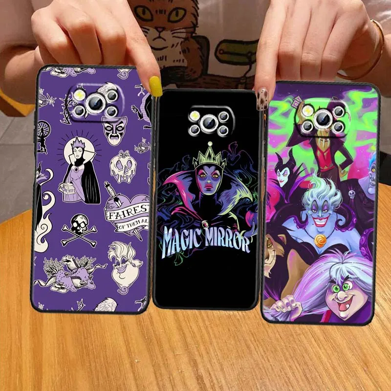 Disney villains combo For Xiaomi Mi Poco F3 F4 F5 F6 X3 X4 X5 X6 X7 M3 M4 M5 M6 M7 GT Pro 5G Black Cover
Disney villains combo For Xiaomi Mi Poco F3 F4 F5 F6 X3 X4 X5 X6 X7 M3 M4 M5 M6 M7 GT Pro 5G Black Cover