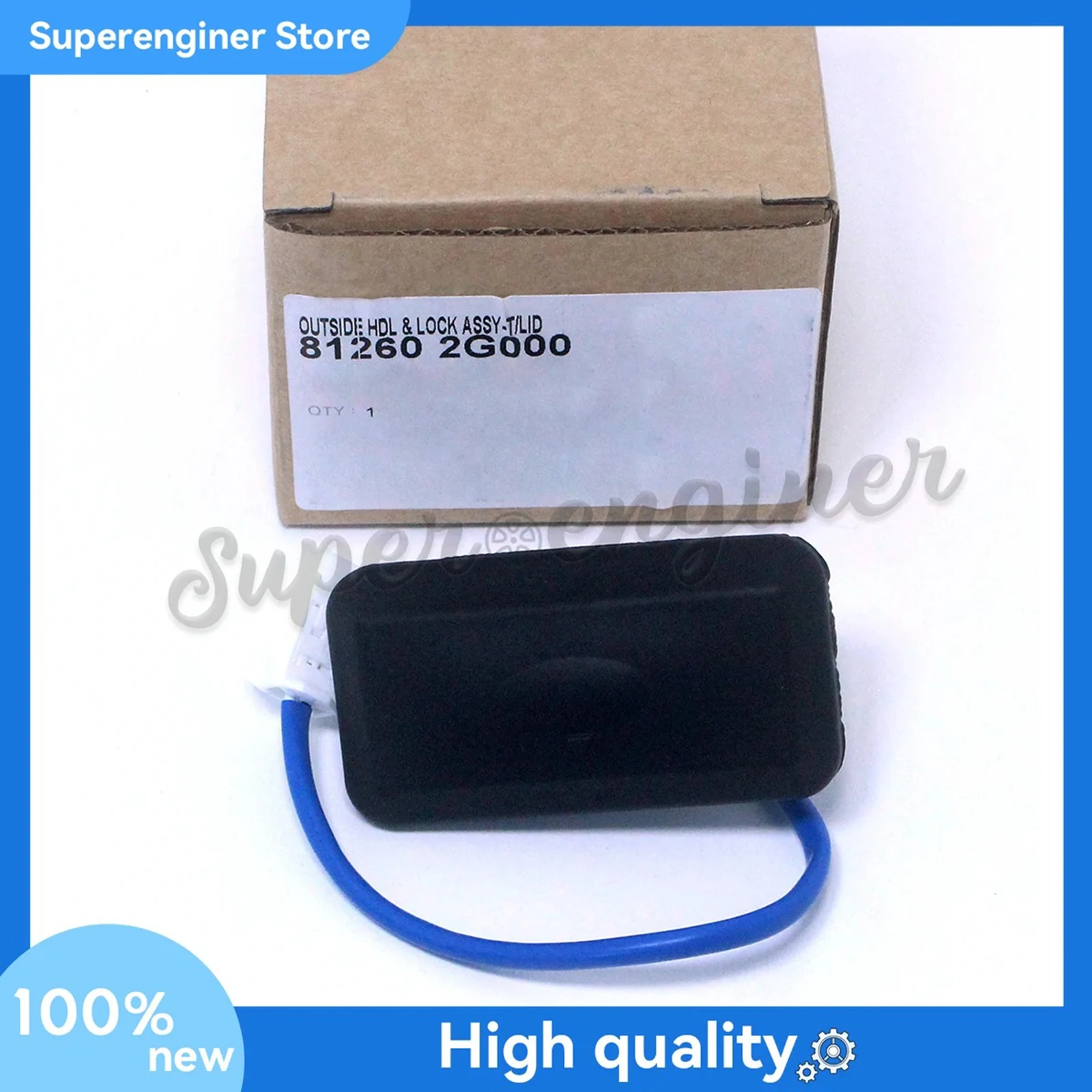 81260-2G000 Ручка открывания замка крышки багажника подходит для Kia Optima 2011-2016 гг.
81260-2G000 Ручка открывания замка крышки багажника подходит для Kia Optima 2011-2016 гг.