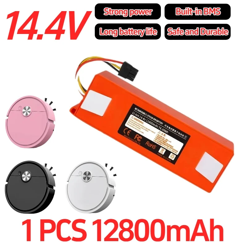 Original 14.4V Li-ion Battery Robotic Vacuum Cleaner Replacement Battery for Xiaomi Robot Roborock S50 S51 S55 Accessory Spare
Original 14.4V Li-ion Battery Robotic Vacuum Cleaner Replacement Battery for Xiaomi Robot Roborock S50 S51 S55 Accessory Spare