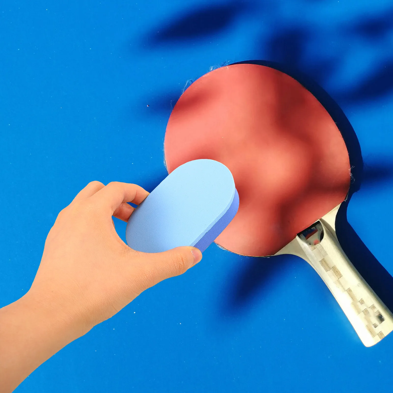 Table Tennis Paddle Cleaner Sponge Portable Compact Racket Cleaning Eraser for and Effortless Paddle Care
Table Tennis Paddle Cleaner Sponge Portable Compact Racket Cleaning Eraser for and Effortless Paddle Care