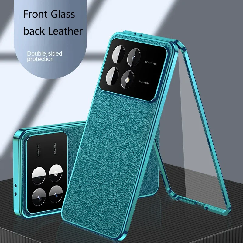 Чехол для телефона Poco F7 Ultra X6 X7 F6 Pro с полной защитой объектива, металлический бампер, передняя крышка из закаленного стекла, задние чехлы из искусственной кожи
Чехол для телефона Poco F7 Ultra X6 X7 F6 Pro с полной защитой объектива, металлический бампер, передняя крышка из закаленного стекла, задние чехлы из искусственной кожи