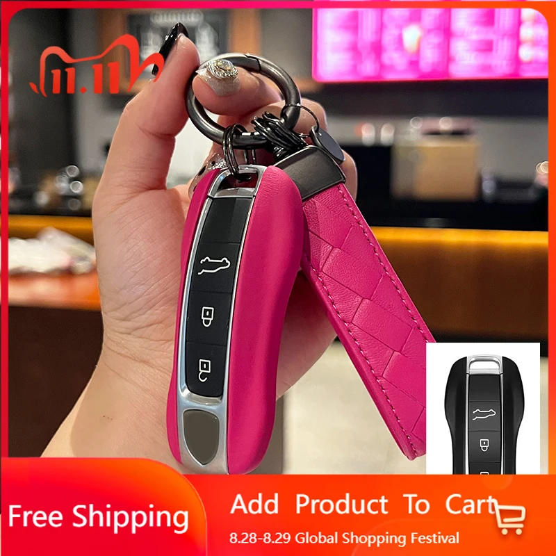 Interior Stickers For Porsche Boxster Cayman 911 Panamera Cayenne Macan Leather Fob Remote Keys Case Car Key Cover Key Shell Rep
Interior Stickers For Porsche Boxster Cayman 911 Panamera Cayenne Macan Leather Fob Remote Keys Case Car Key Cover Key Shell Rep