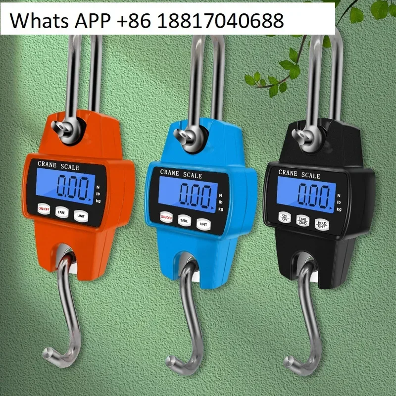 300Kg Industrial Electronic Hook Scale Mini Metal Hook Scale Portable Industrial and Trade Gram
300Kg Industrial Electronic Hook Scale Mini Metal Hook Scale Portable Industrial and Trade Gram