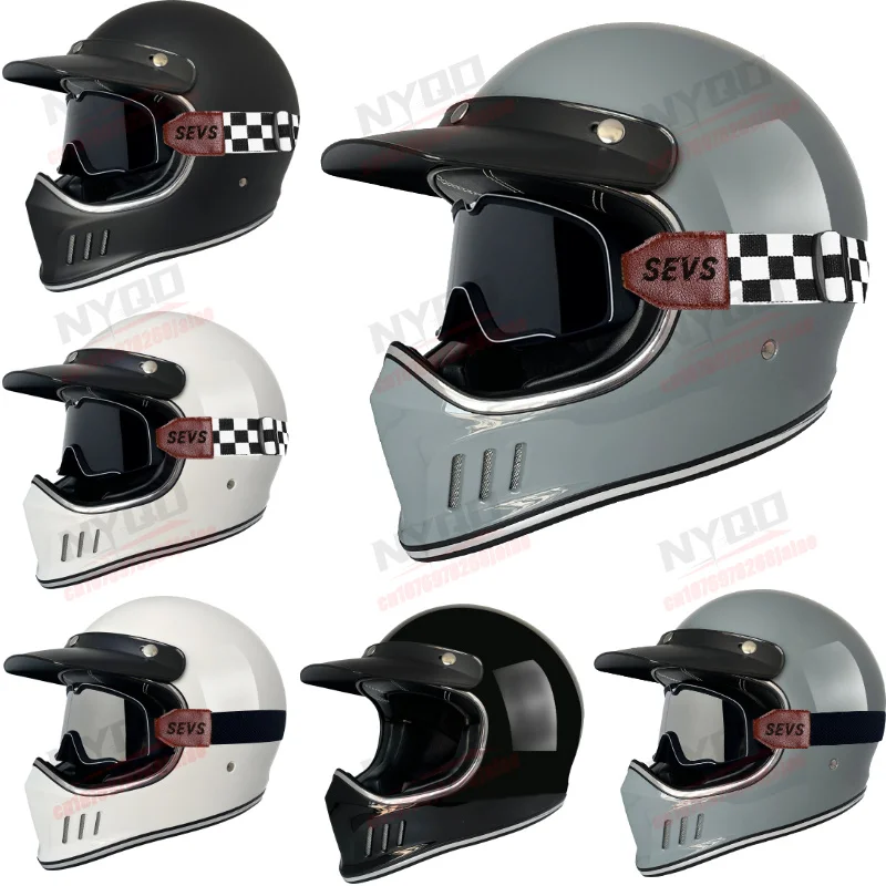 Electric Motorcycle Helmet Locomotive Retro Full Helmet Men and Women Bluetooth Four Seasons Summer Full Helmet ECE DOT
Electric Motorcycle Helmet Locomotive Retro Full Helmet Men and Women Bluetooth Four Seasons Summer Full Helmet ECE DOT