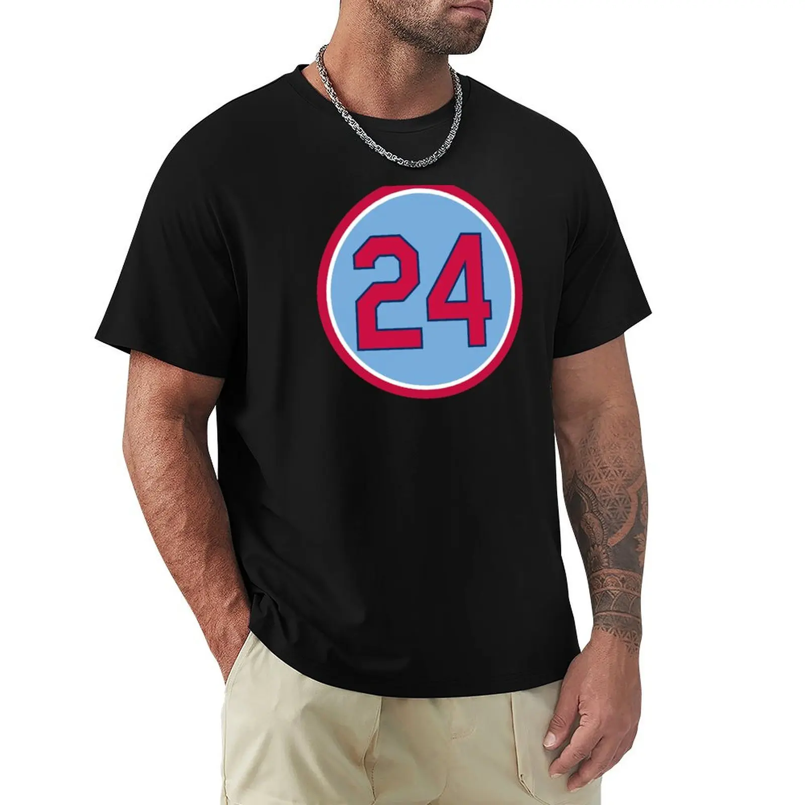 Whitey Herzog #24 Jersey Number T-Shirt Fashion Letter Print T-Shirt
Whitey Herzog #24 Jersey Number T-Shirt Fashion Letter Print T-Shirt