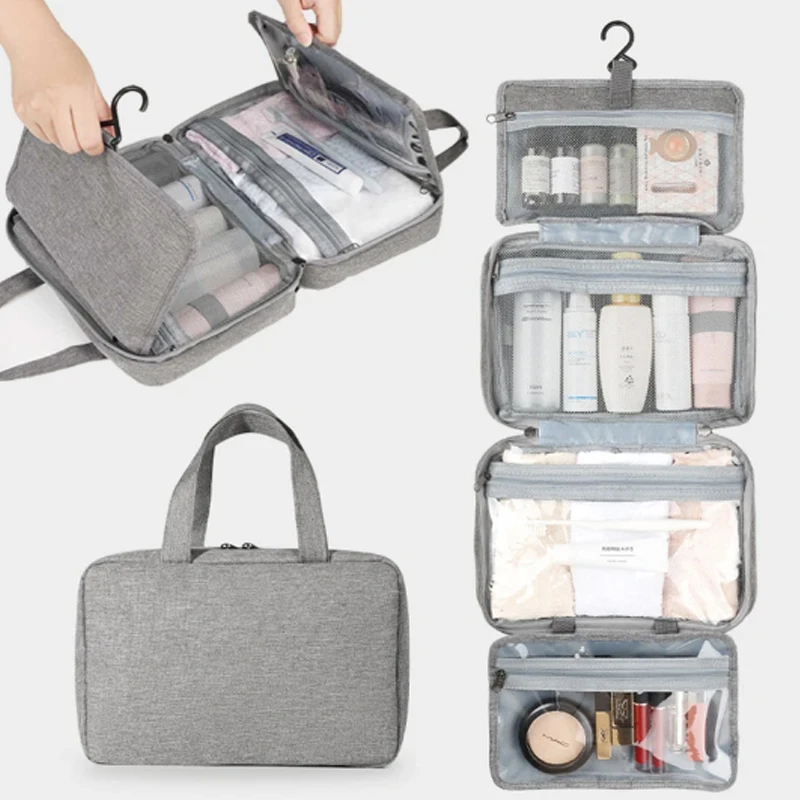 Travel Hanging Toiletry Bag Water-proof Cosmetic Storage Bag Bathroom Beauty Wash Bag AccessoryTowel Bag Wet Dry Separated Bag
Travel Hanging Toiletry Bag Water-proof Cosmetic Storage Bag Bathroom Beauty Wash Bag AccessoryTowel Bag Wet Dry Separated Bag