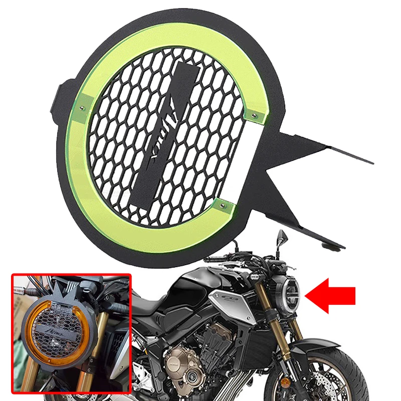 Motorcycle Motorcycle Aluminum Headlight Protection Net Cover Headlight Decorative Shield For Honda CB650R 2019-2021 Accessories
Motorcycle Motorcycle Aluminum Headlight Protection Net Cover Headlight Decorative Shield For Honda CB650R 2019-2021 Accessories