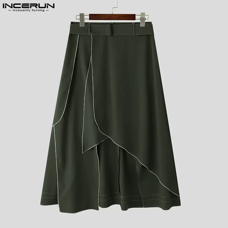 Men Irregular Skirts Loose Joggers Personality Solid Color 2024 Casual Men Bottoms Streetwear Fashion Male Skirts S-5XL INCERUN
Men Irregular Skirts Loose Joggers Personality Solid Color 2024 Casual Men Bottoms Streetwear Fashion Male Skirts S-5XL INCERUN