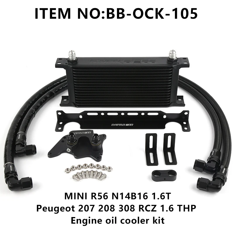 BattleBee Engine Oil Cooler Cooling Kit Series Oil Filter Sandwich Adapter Radiator For MINI R56 N14B16 1.6T BMW BB-OCK-105
BattleBee Engine Oil Cooler Cooling Kit Series Oil Filter Sandwich Adapter Radiator For MINI R56 N14B16 1.6T BMW BB-OCK-105