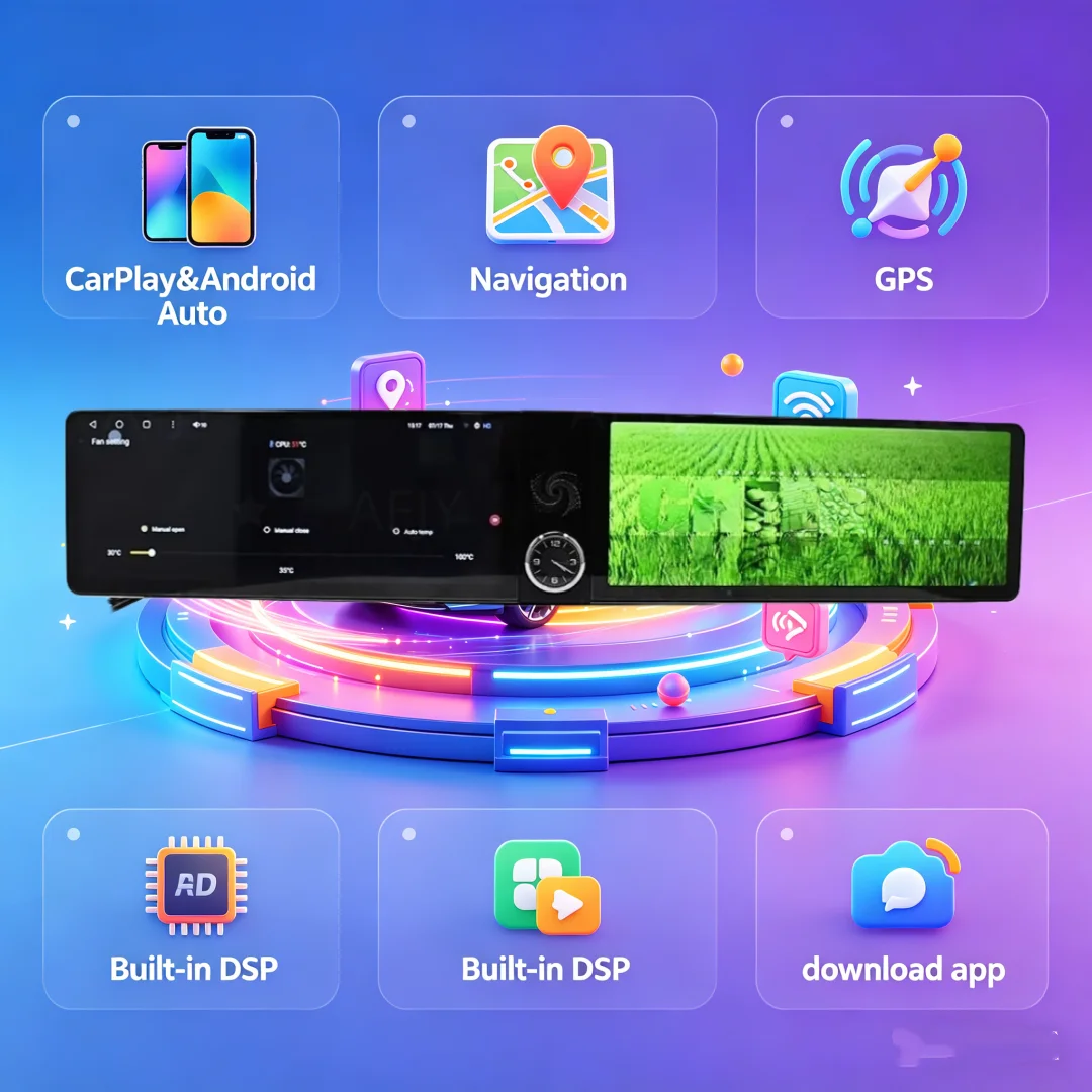JYCC Dual Screen 12.3 Carplay Android 14 Car GPS Navigation For Audi A6 A6L 2013-2018 Head Unit Multimedia Player Car Radio Auto
JYCC Dual Screen 12.3 Carplay Android 14 Car GPS Navigation For Audi A6 A6L 2013-2018 Head Unit Multimedia Player Car Radio Auto