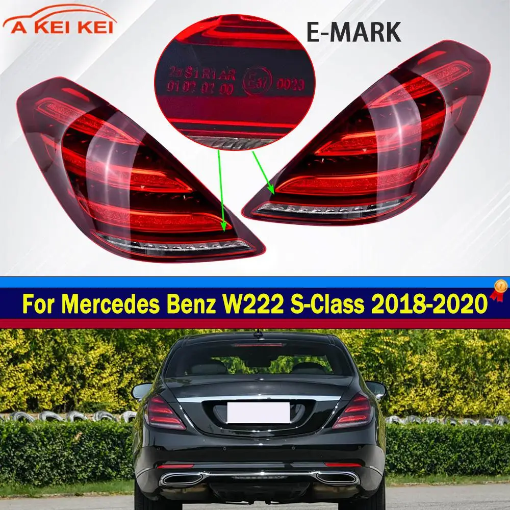 2229066904 For Mercedes Benz W222 S Class 2018-2020 Car LED Tail Light Warning Brake Light Signal Lamp Stop Parking Light
2229066904 For Mercedes Benz W222 S Class 2018-2020 Car LED Tail Light Warning Brake Light Signal Lamp Stop Parking Light