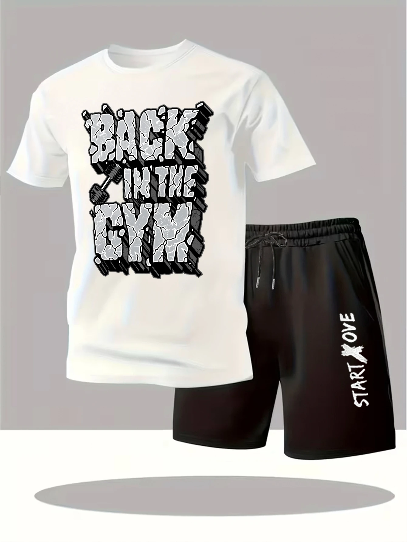 Мужские комплекты 2025: Новинка! Модные мужские спортивные костюмы Y2K с принтом, комплект одежды с коротким рукавом, графический костюм для мужчин, спортивный костюм-двойка.
Мужские комплекты 2025: Новинка! Модные мужские спортивные костюмы Y2K с принтом, комплект одежды с коротким рукавом, графический костюм для мужчин, спортивный костюм-двойка.