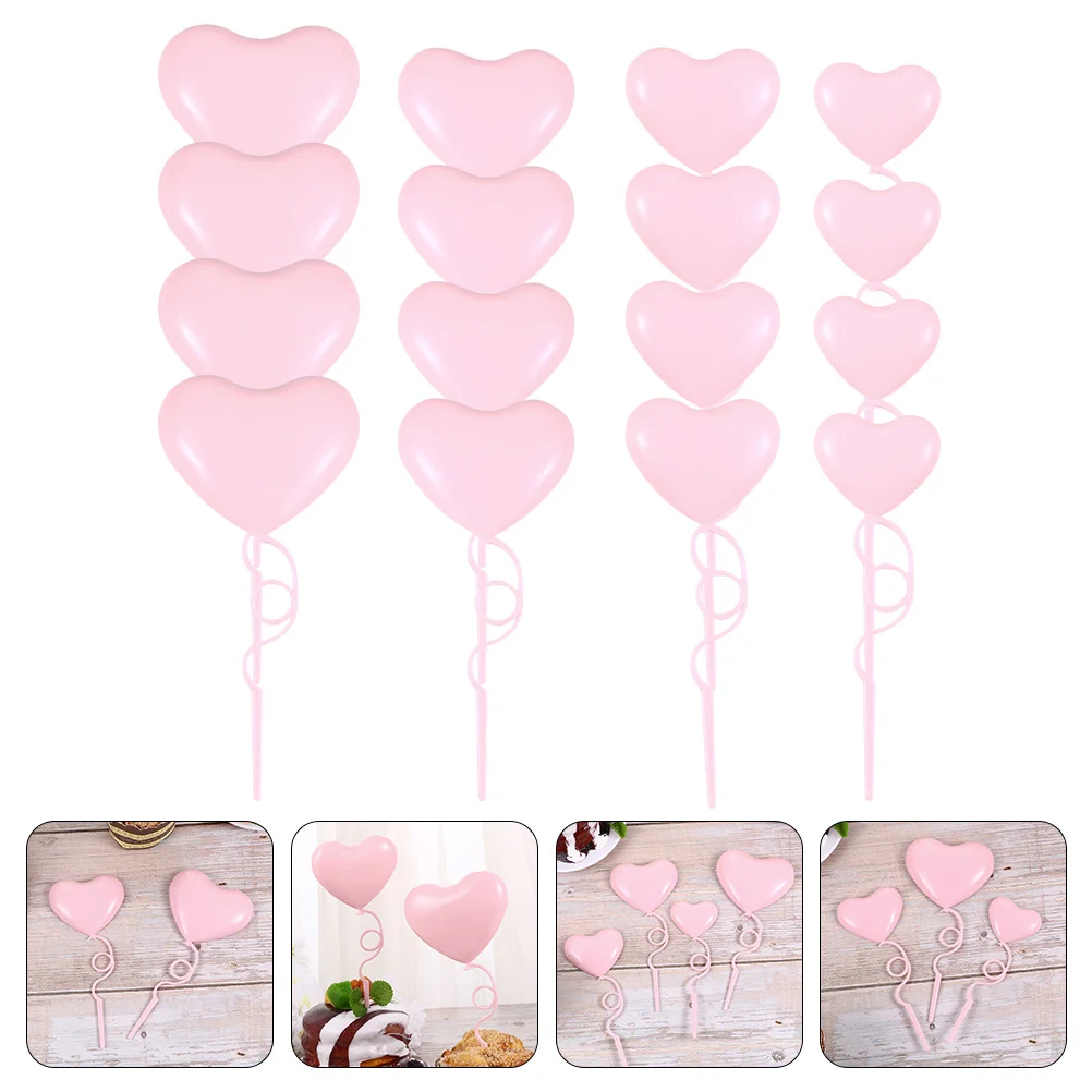 36 Pcs Plug-in Heart Shaped Cake Insert Father Birthday Decorations Plastic Hearts Cupcake Toppers
36 Pcs Plug-in Heart Shaped Cake Insert Father Birthday Decorations Plastic Hearts Cupcake Toppers
