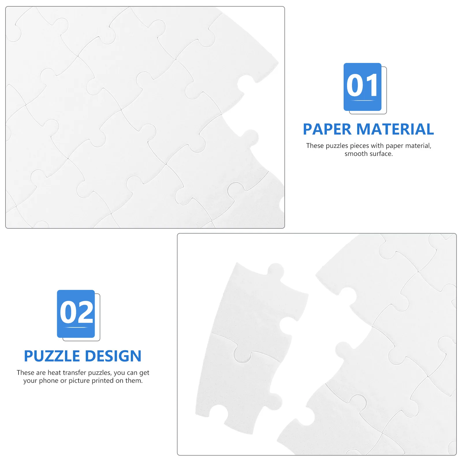 5 Pcs Thermal Transfer Egg Puzzle Kid Puzzles Sublimation Blank White Paper Child
5 Pcs Thermal Transfer Egg Puzzle Kid Puzzles Sublimation Blank White Paper Child