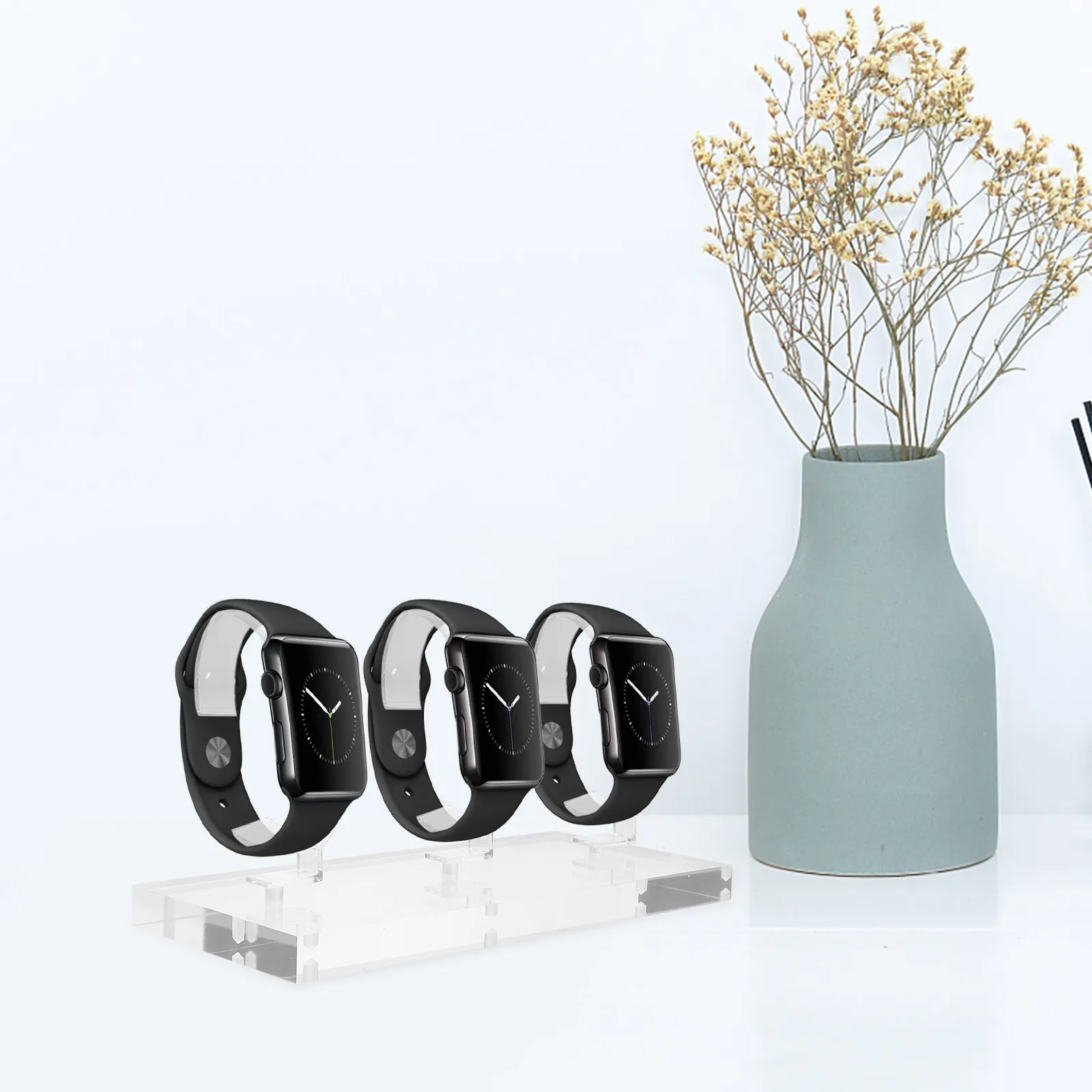Classic Transparent Watch Display Rack Acrylic Watch Stand Universal Holder for Watches Bangles Jewelry Organizer Desktop
Classic Transparent Watch Display Rack Acrylic Watch Stand Universal Holder for Watches Bangles Jewelry Organizer Desktop