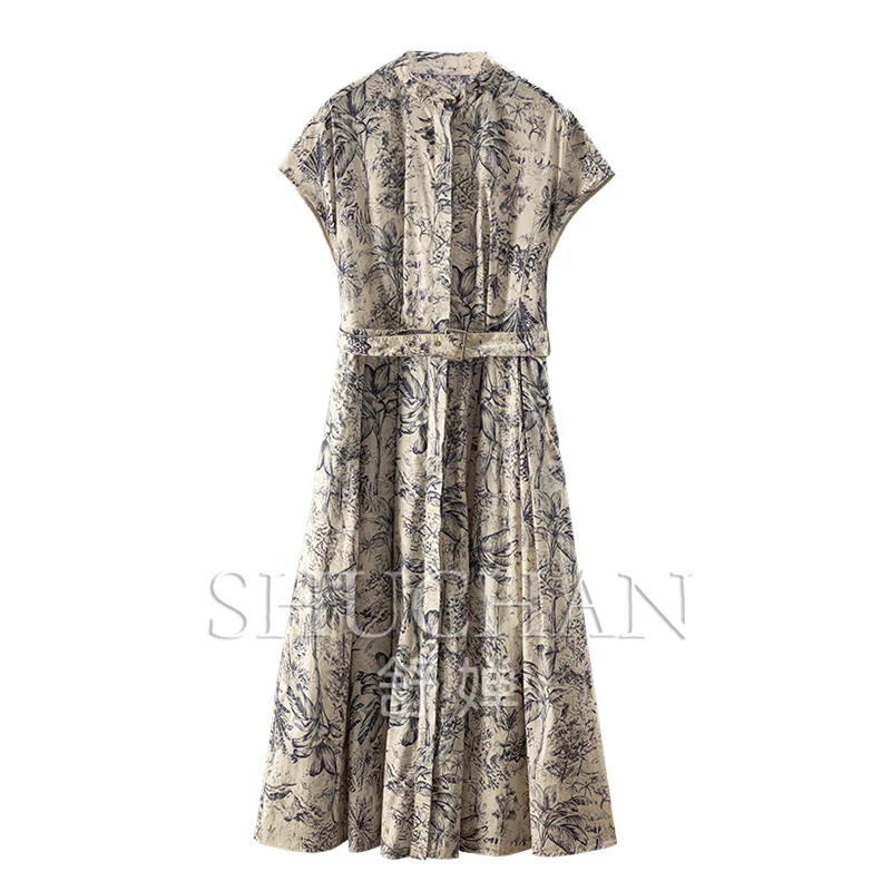 High-quality Pure Cotton Print Summer Dress Women 53A3 Vestidos Elegantes Para Mujer Dress for Women
High-quality Pure Cotton Print Summer Dress Women 53A3 Vestidos Elegantes Para Mujer Dress for Women