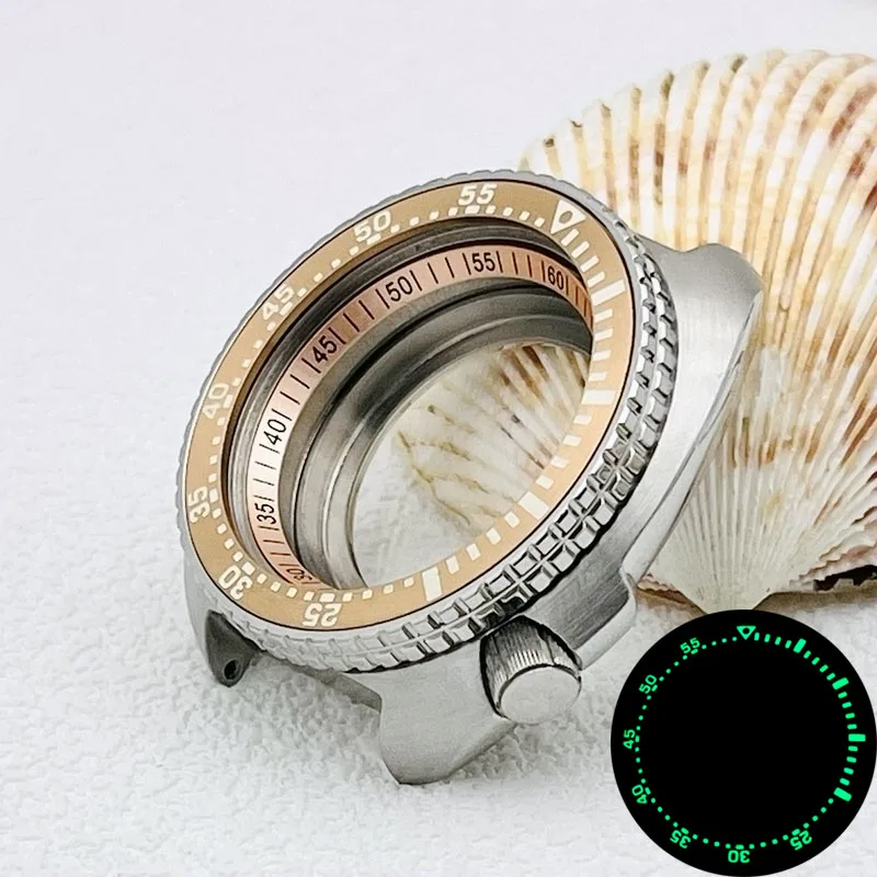 Mod 44mm NH34 NH35 Turtle Watch Case Fit For 7S26 NH34 NH35 NH36 Movement Abalone 6105 6309 Case Transparent Back Cover Cases
Mod 44mm NH34 NH35 Turtle Watch Case Fit For 7S26 NH34 NH35 NH36 Movement Abalone 6105 6309 Case Transparent Back Cover Cases