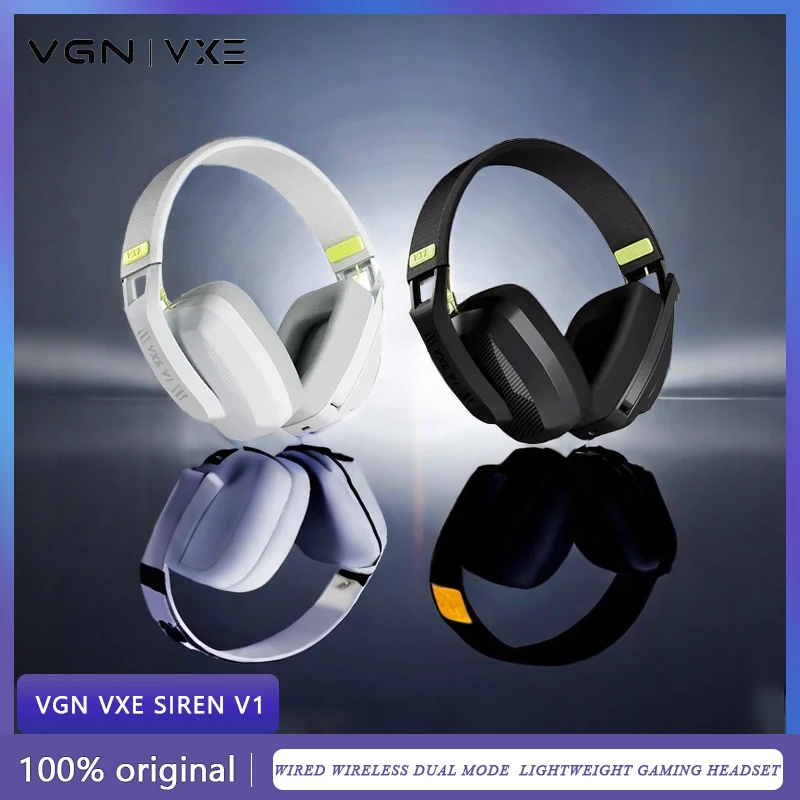 Vgn Vxe Siren V1 Проводная Беспроводная двойная игровая гарнитура 2,4g Bluetooth легкие наушники с микрофоном эргономичный подарок
Vgn Vxe Siren V1 Проводная Беспроводная двойная игровая гарнитура 2,4g Bluetooth легкие наушники с микрофоном эргономичный подарок