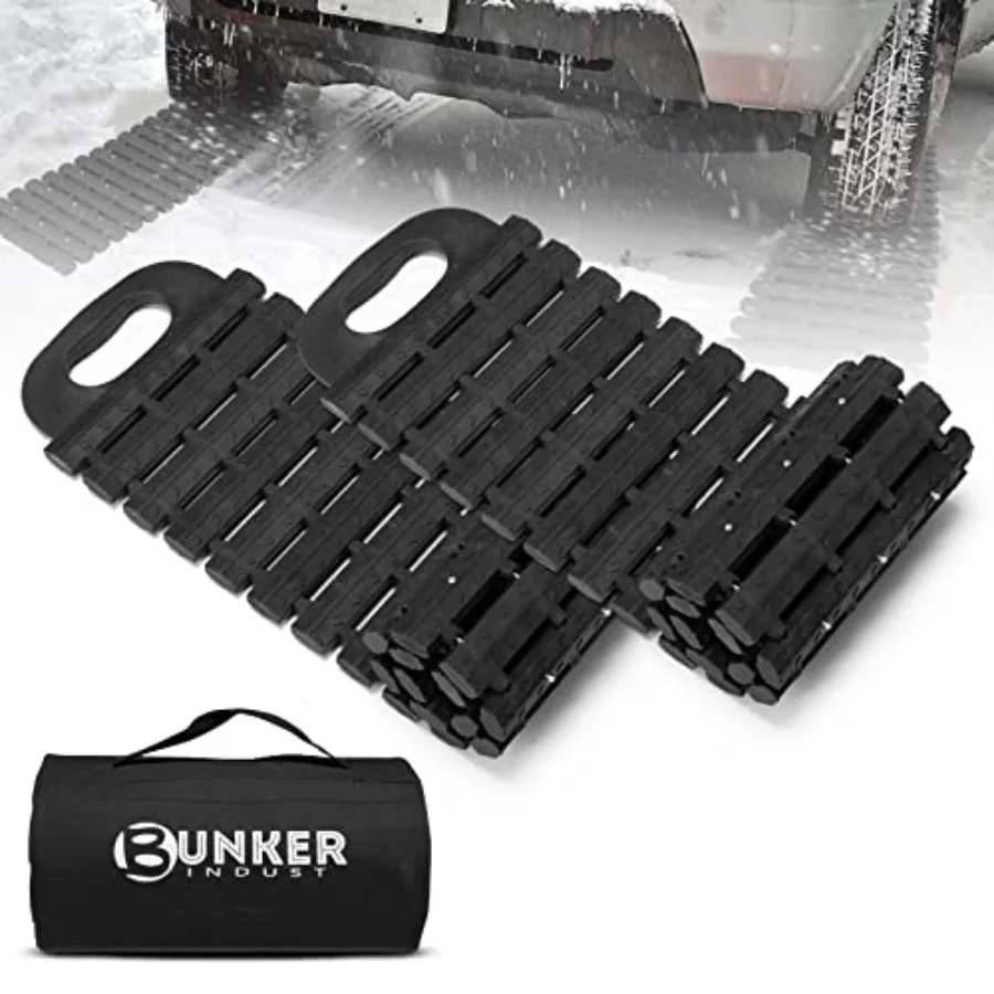 Tire Traction Mats Portable Recovery Tracks for Off Road 4X4 Snow Sand Emergency Devices for Cars Trucks Van 2 Pack
Tire Traction Mats Portable Recovery Tracks for Off Road 4X4 Snow Sand Emergency Devices for Cars Trucks Van 2 Pack