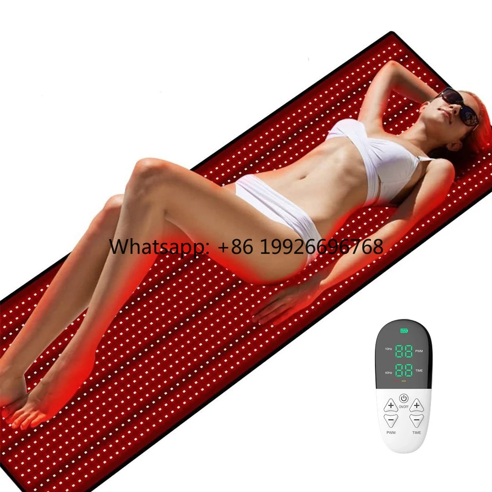 Factory Whole Body Fitness 1280 LEDs 660nm & 850nm 71*31 Inches Large Size Red Light Therapy Mat
Factory Whole Body Fitness 1280 LEDs 660nm & 850nm 71*31 Inches Large Size Red Light Therapy Mat