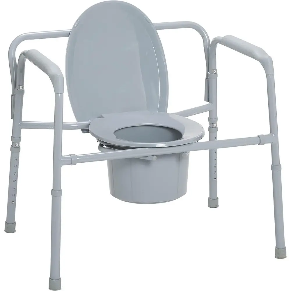 Heavy-Duty Bariatric Medical Bed, Chair, and Toilet for Elderly and Disabled, 650 lbs Capacity, Gray
Heavy-Duty Bariatric Medical Bed, Chair, and Toilet for Elderly and Disabled, 650 lbs Capacity, Gray