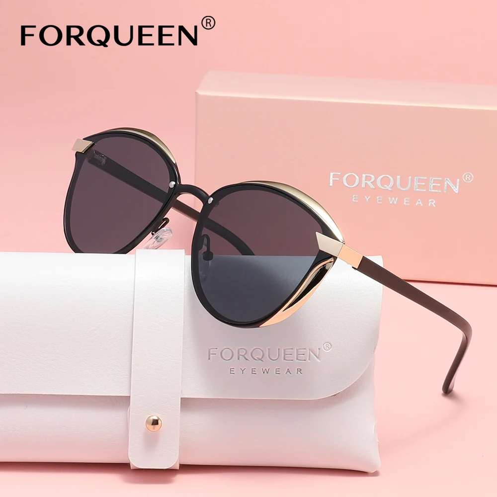 FORQUEEN Classical Ladies Sunglasses Cat Eye Fashion Glasses Polarized UV400 Causal Luxury Trendy Eyewear
FORQUEEN Classical Ladies Sunglasses Cat Eye Fashion Glasses Polarized UV400 Causal Luxury Trendy Eyewear
