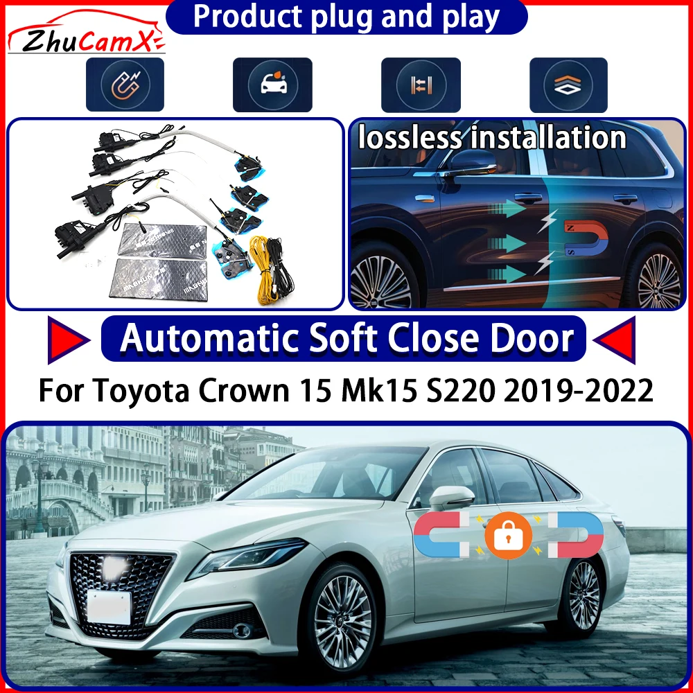 Electric Door Lock Actuator for Toyota Crown 15 Mk15 S220 2019-2022 Soft Close Door Kit Power Latch System Auto Pull Door Easy
Electric Door Lock Actuator for Toyota Crown 15 Mk15 S220 2019-2022 Soft Close Door Kit Power Latch System Auto Pull Door Easy
