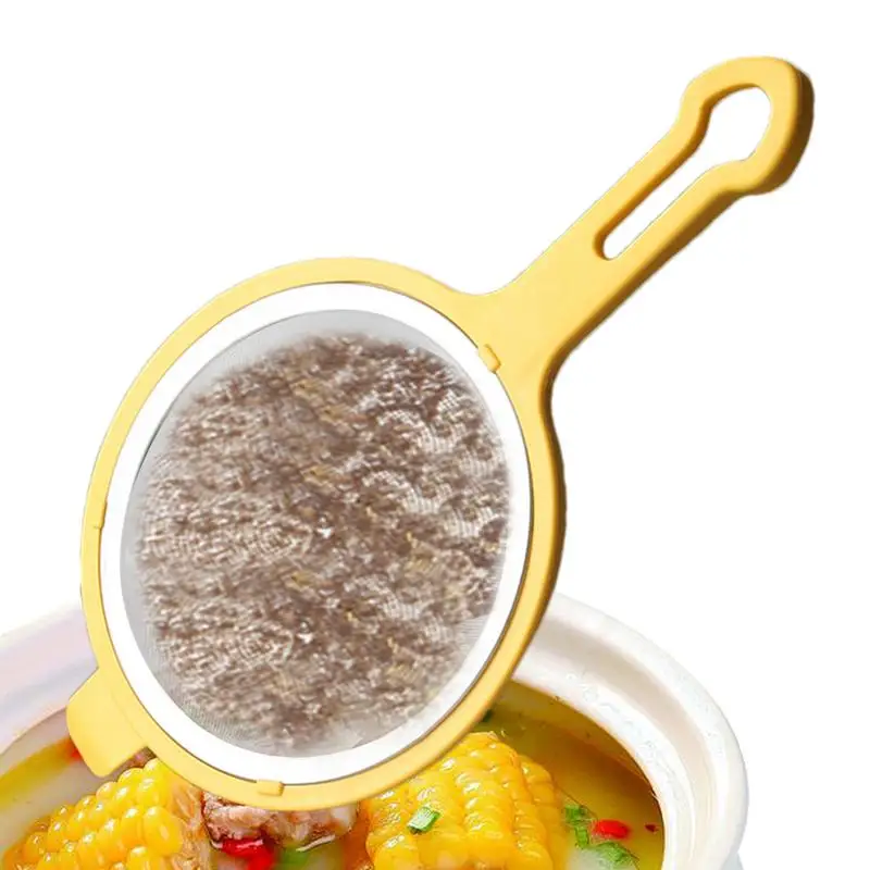 Дуршлаг для кухни из нержавеющей стали, кухонный дуршлаг для еды, многофункциональный металлический маленький сито, ложка, сок, сито для рассыпного чая
Дуршлаг для кухни из нержавеющей стали, кухонный дуршлаг для еды, многофункциональный металлический маленький сито, ложка, сок, сито для рассыпного чая